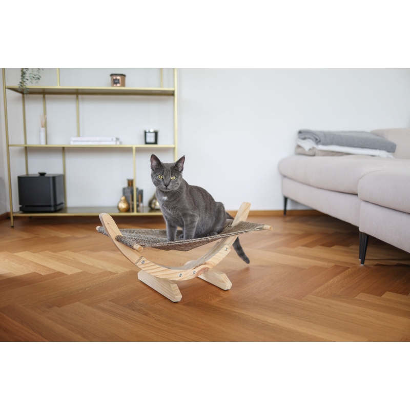 Hamac Siesta 2.0 marron, 61x37x29cm - 81559