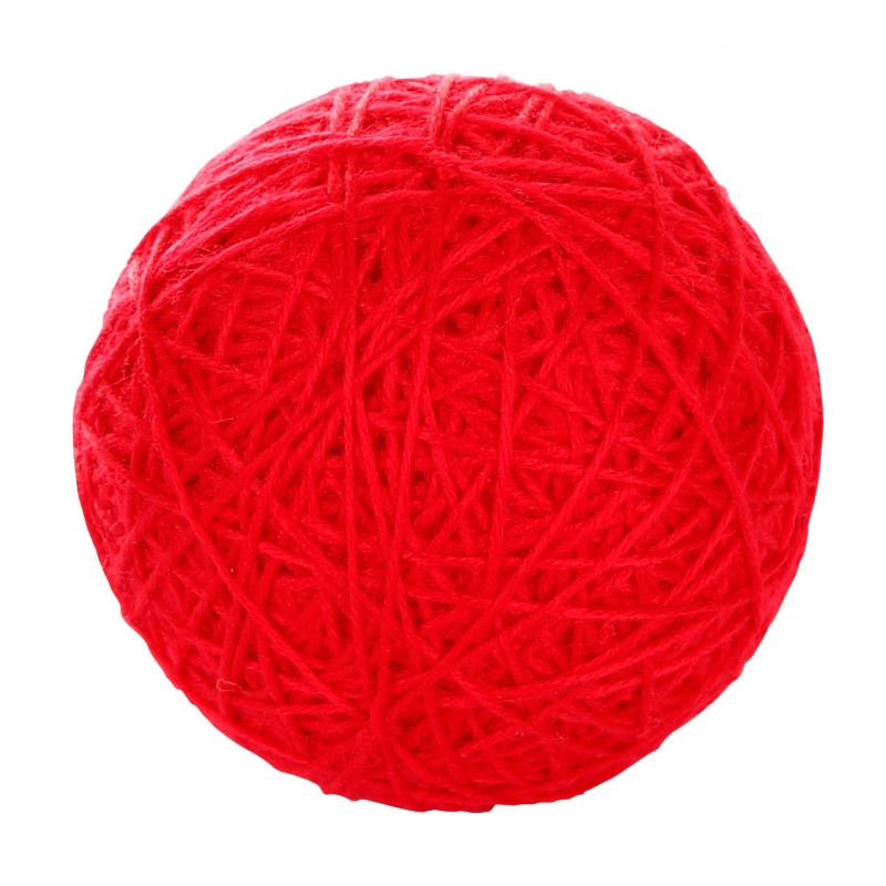 Balle en laine &Oslash;10cm - 81664