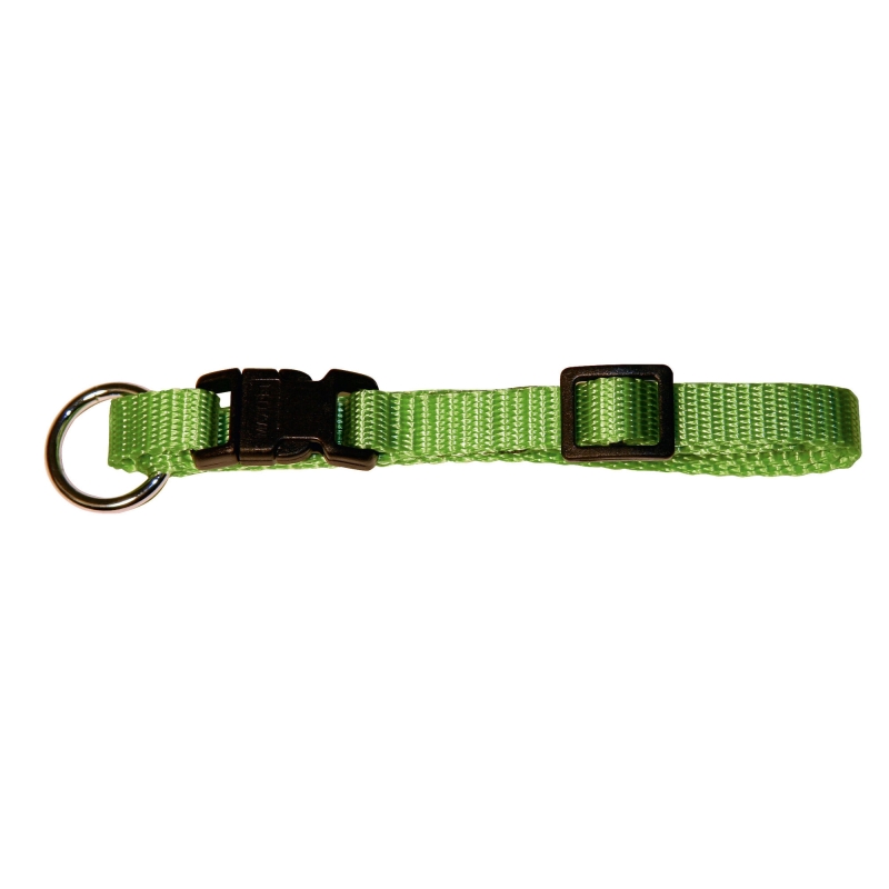 MIAMI halsband, appelgroen 25 mm, verstelbaar 45 - 65 cm - 82066