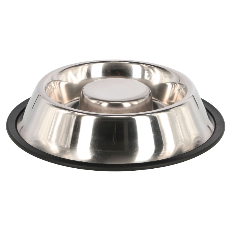 Rvs voerbak ANTI-DRIBBLE 500 ml - 82294