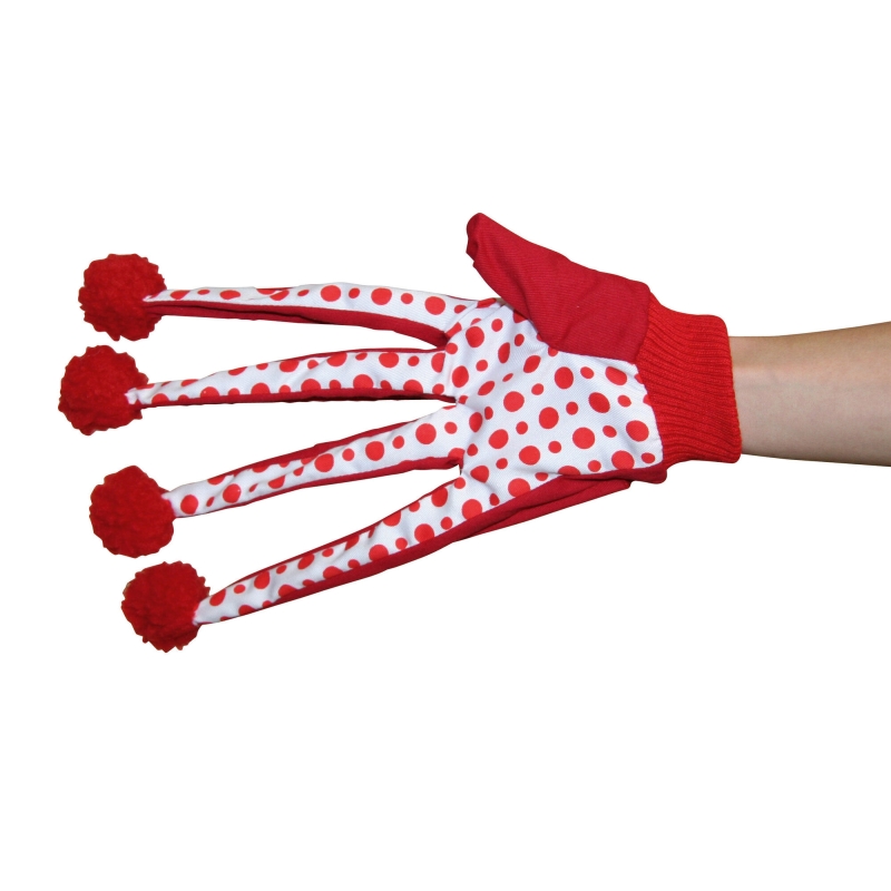Speelhandschoen TILL, rood 15 x 33 cm - 82610