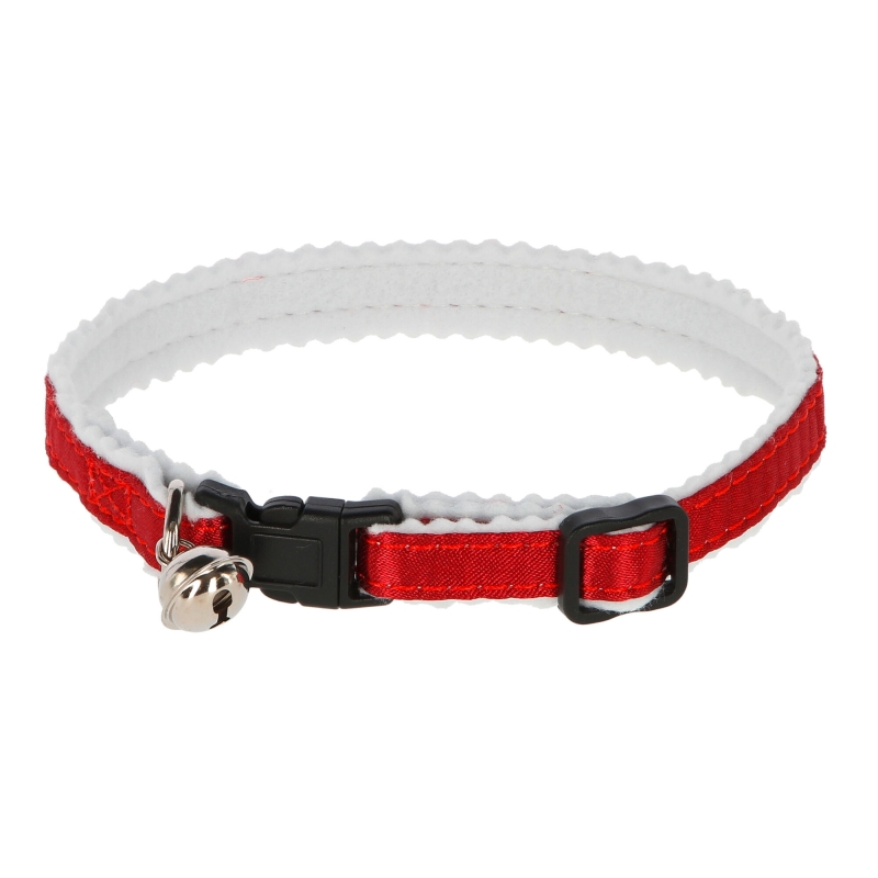 Kattenhalsband, reflecterend rood - 82643