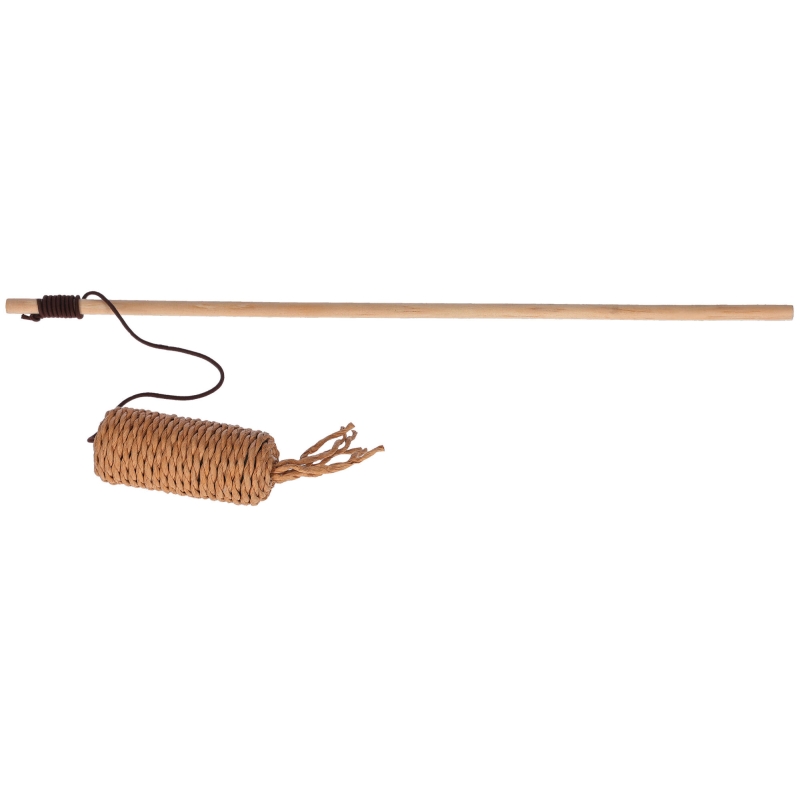 Canne &agrave; p&ecirc;che pour chat Nature 41cm - 82663
