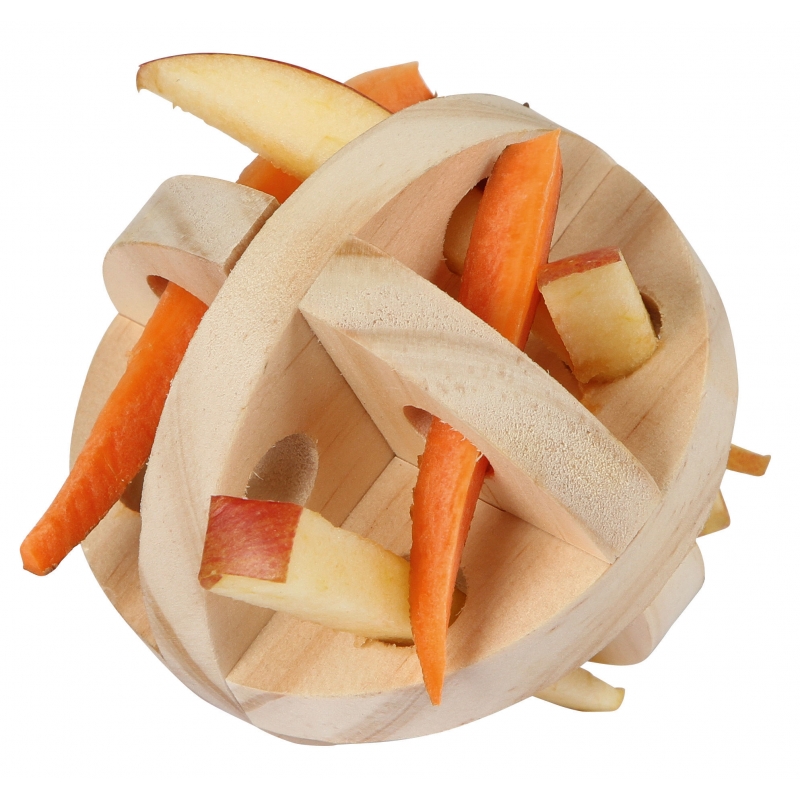 Jeu et balle snack pour rongeur &Oslash; 7 cm - 82864