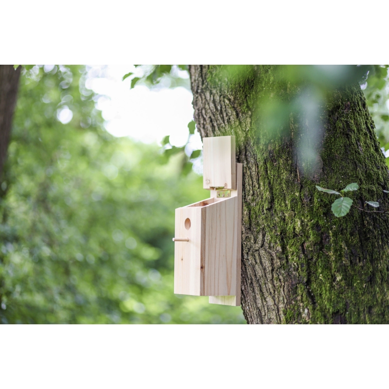Nichoir en kit pour oiseaux sauvages, 36x12x14cm - 82959