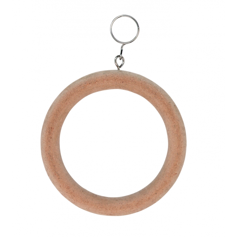 Ringschommel van hout, &oslash; 10 cm - 83137