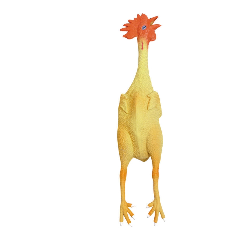 Poule en latex  23cm - 83479