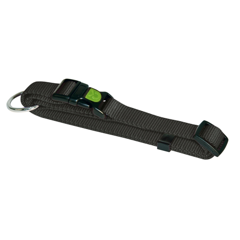 Collier pour chien Miami noir 15 mm, 30-45 cm - 83700