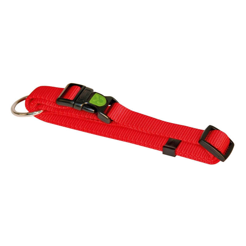 Collier pour chien Miami rouge 15 mm, 30 - 45cm - 83702