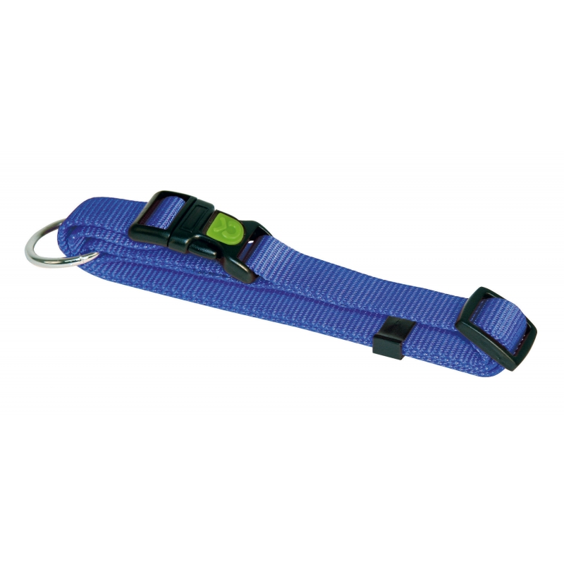 MIAMI halsband, blauw 20 mm, verstelbaar 40 - 55 cm - 83705