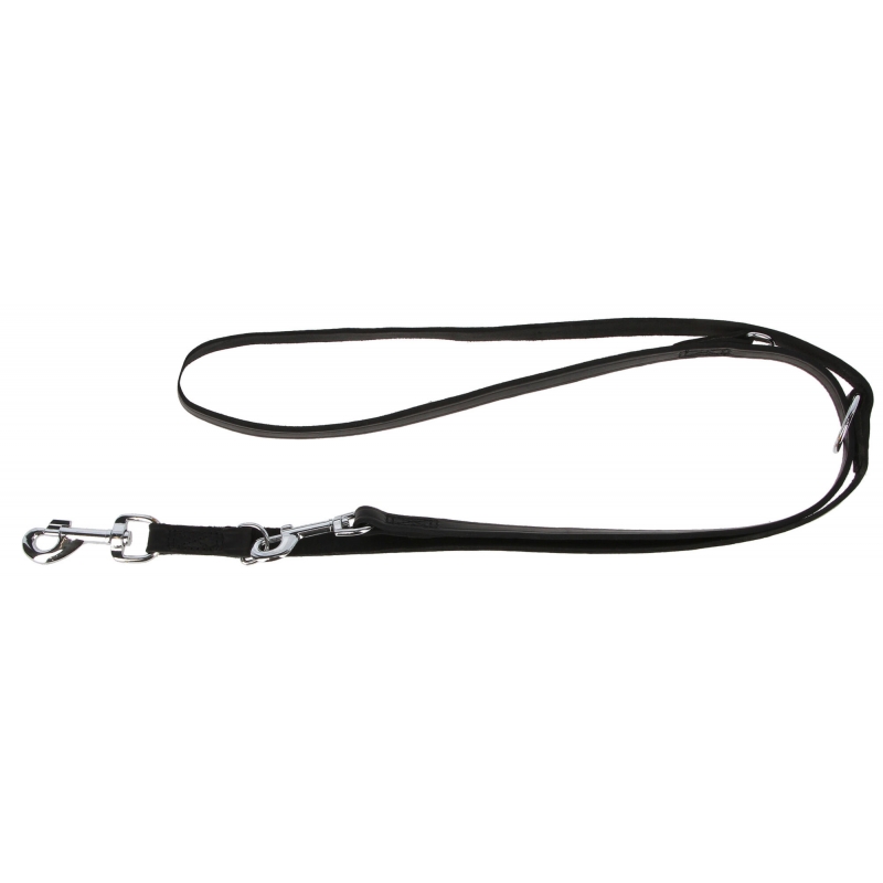 Laisse pour chien Vegas noire 22mm-240cm - 83934