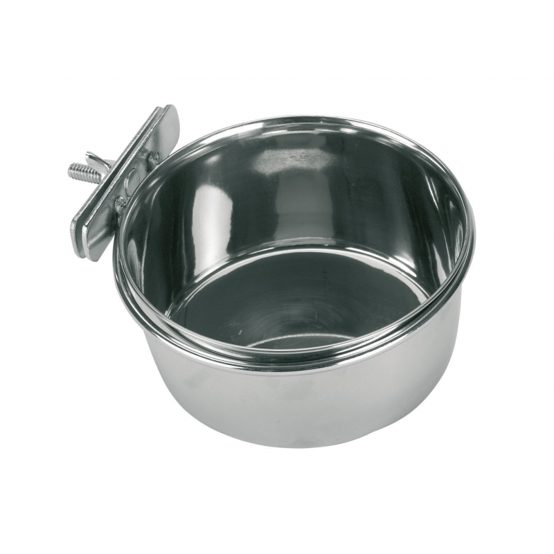 Mangeoire inox pour oiseaux 600ml - 83971