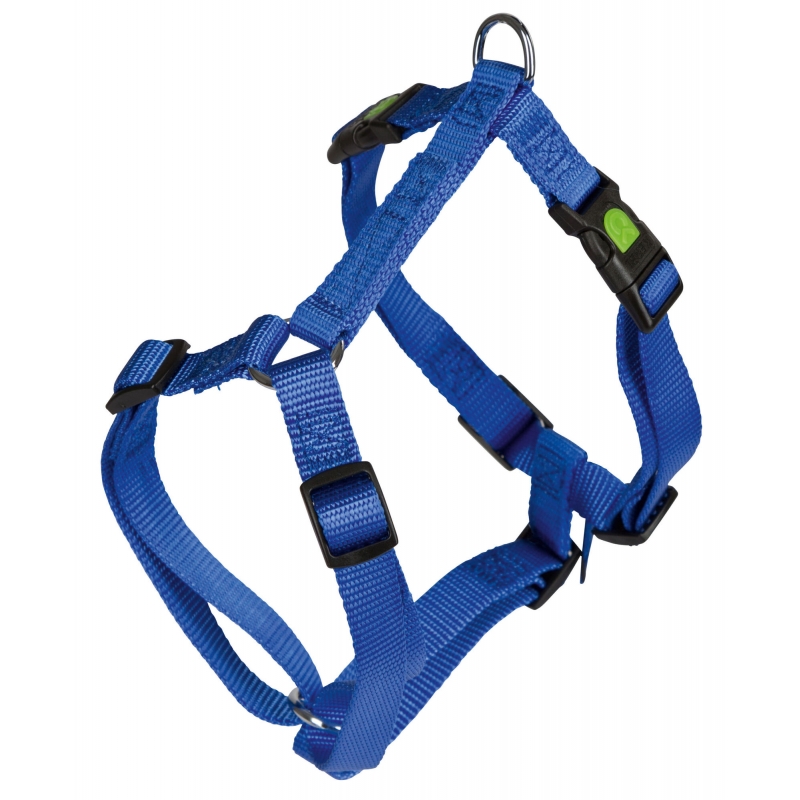 Harnais pour chien Miami, bleu 15 mm 30-40cm - 84351