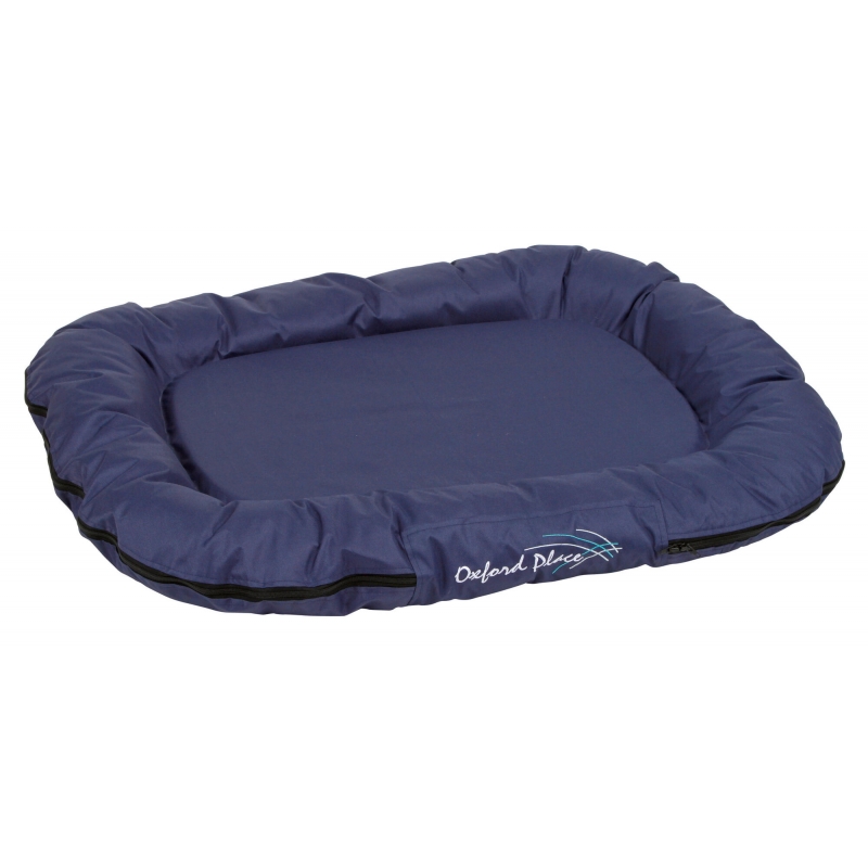 Ligkussen Oxford Place blauw, 120x85x17 cm - 84991