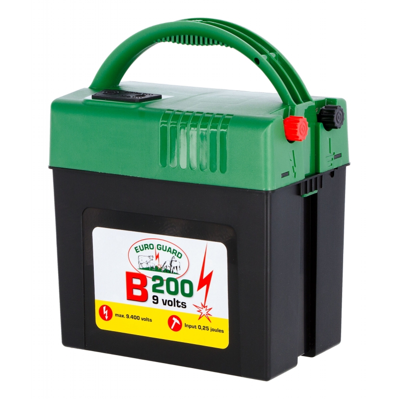 Schrikdraad-batterij-apparaat Euro Guard B 200 - 391020