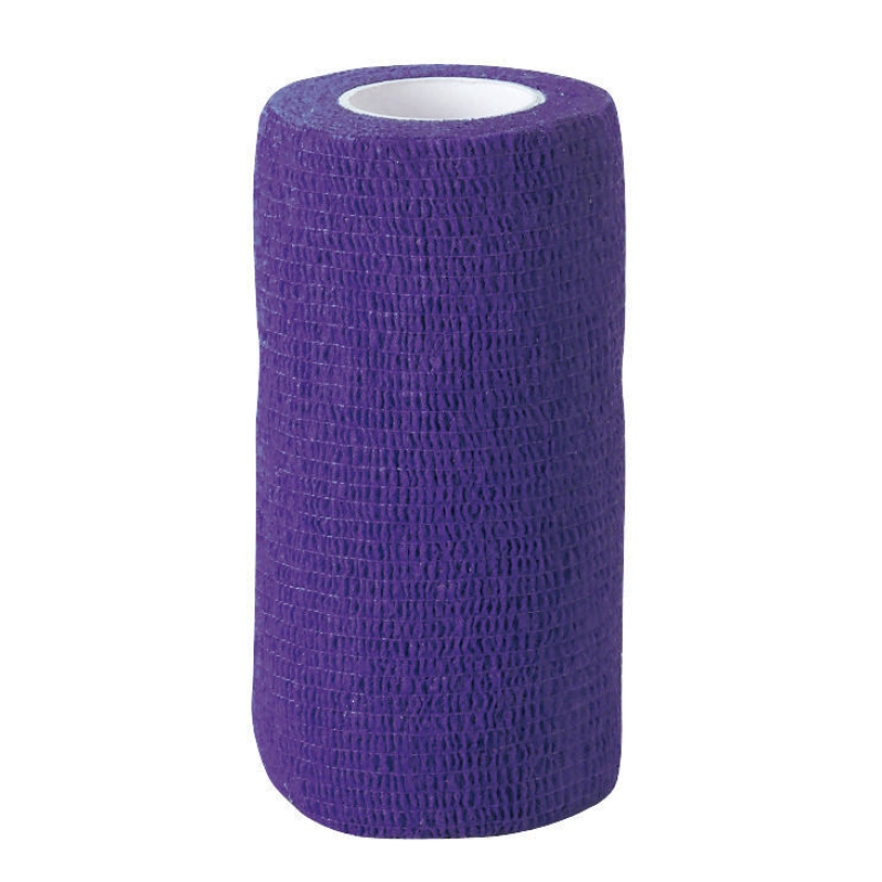 Bandage autoadh&eacute;sif Equilastic 10cm, lilas - 16555