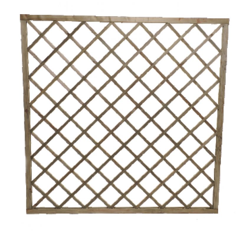 Klimscherm in hout diagonaal Agrodieren - KSCH-DIAGONAAL-180X180
