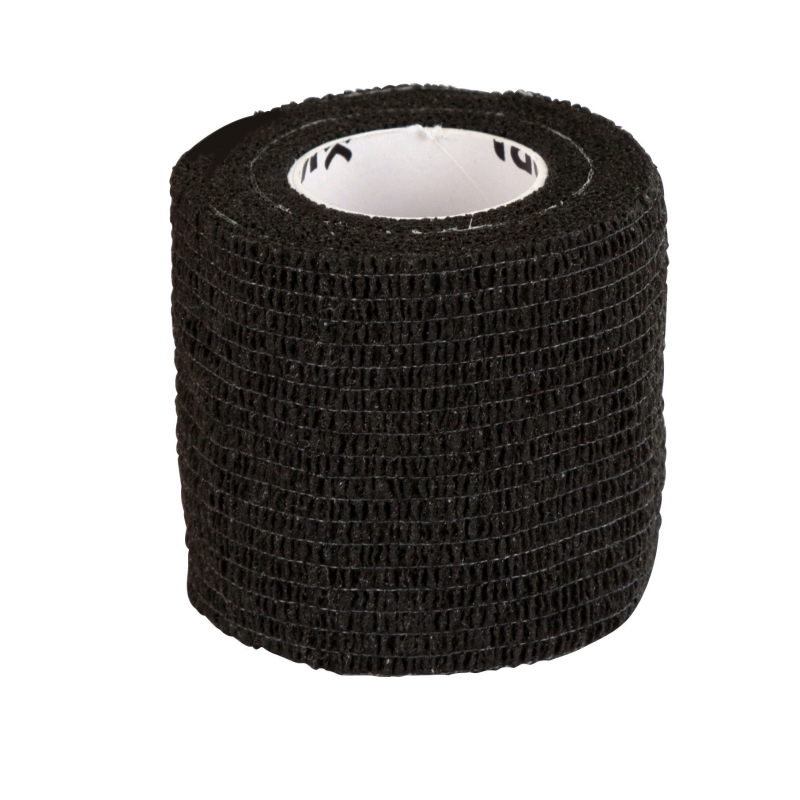EquiLastic zelfhechtende bandage, zwart, 5cm breed - 1686