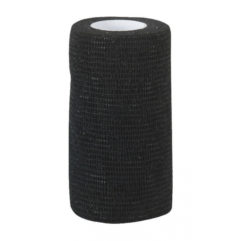 EquiLastic zelfhechtende bandage, 7,5 cm breed, zwart - 1689