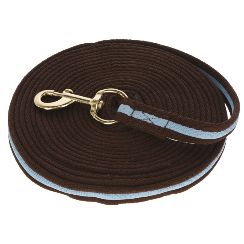 Softlonge 8 m, blauw/bruin - 3222119